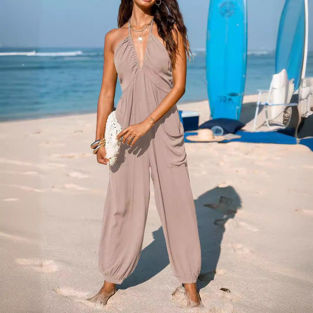 Beam Foot Jumpsuit