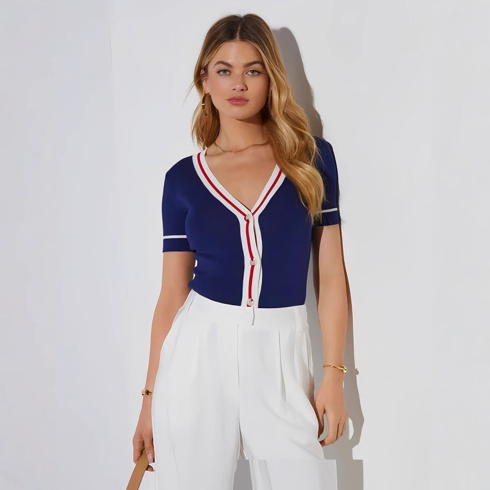 Your next sailor knitted Cardigan