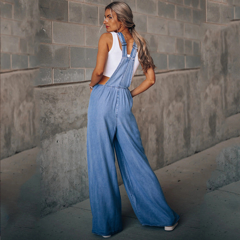 The California Denim Suspenders