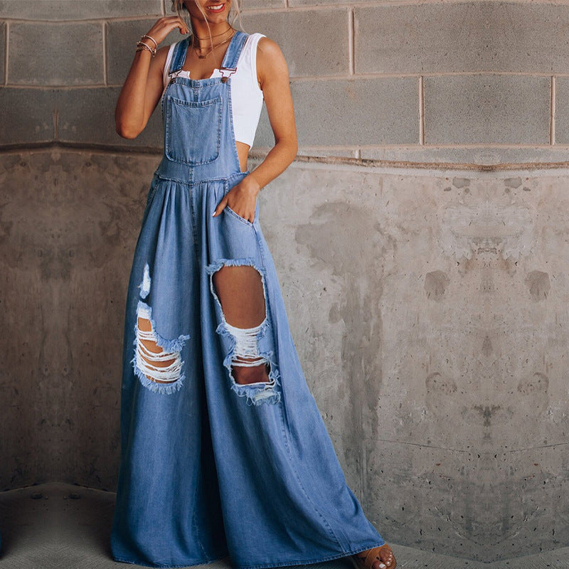 The California Denim Suspenders