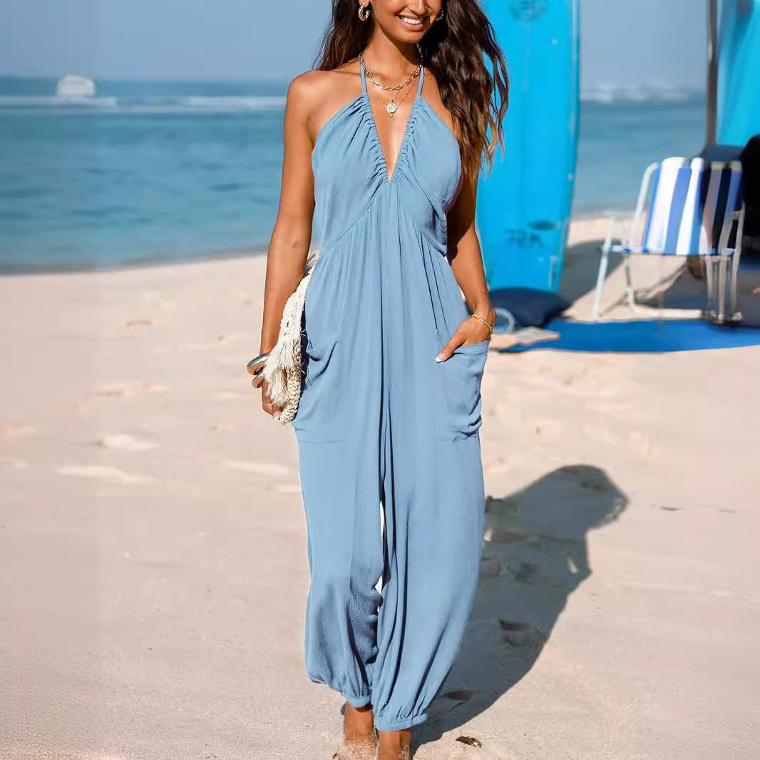 Beam Foot Jumpsuit