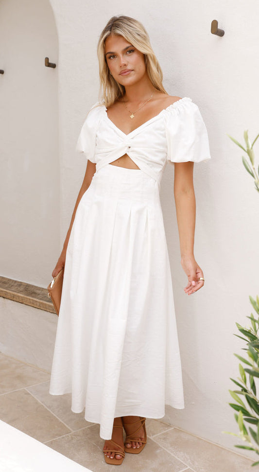 The Puff Sleeve Dress